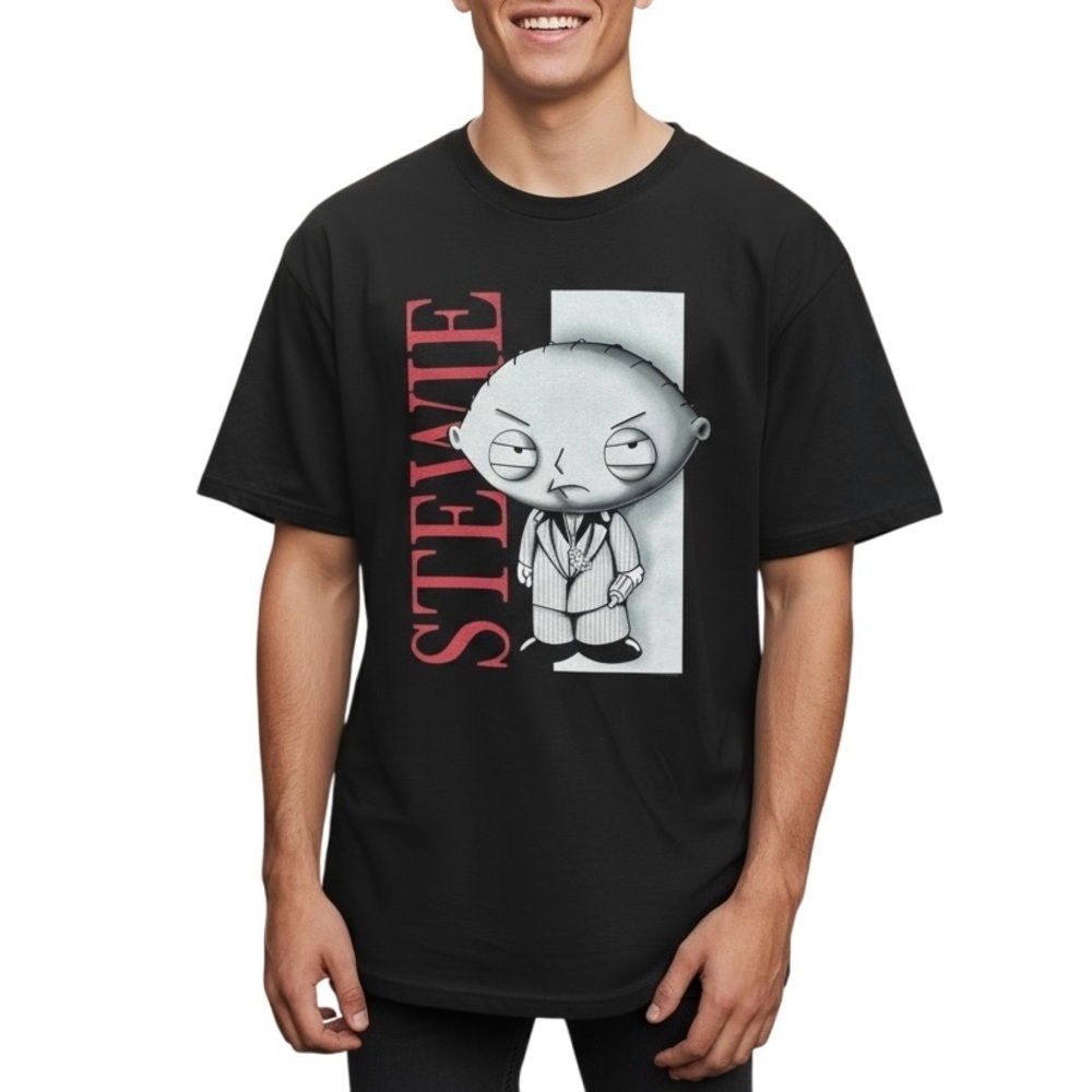 Vintage Stewie Griffin Graphic Size M Unisex Family Guy Scarface Gangster Y2K